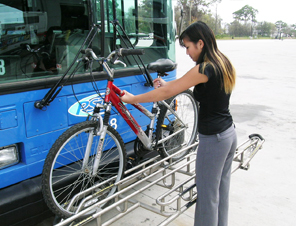 Step 2 loading your bike