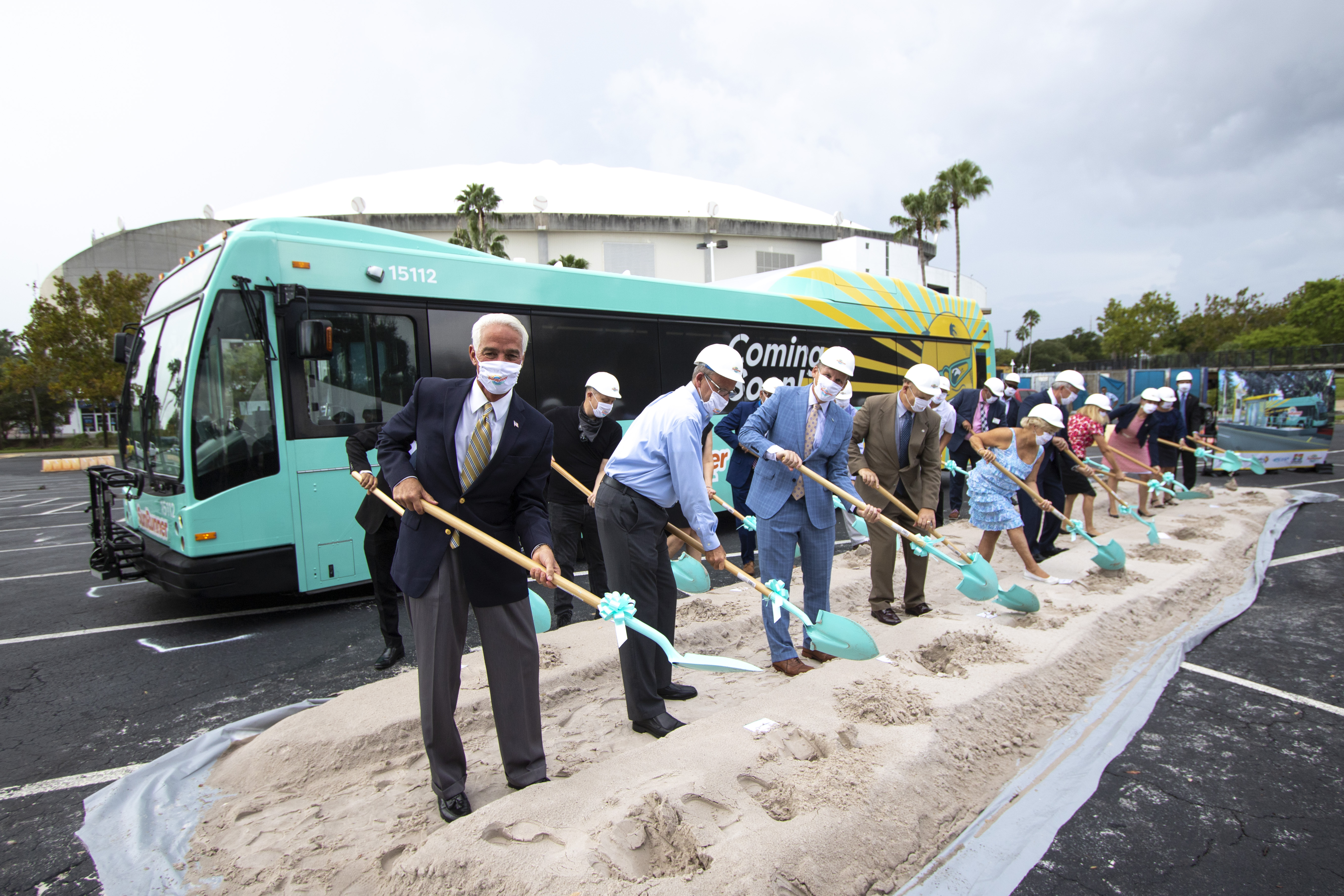 Officials Break Ground
