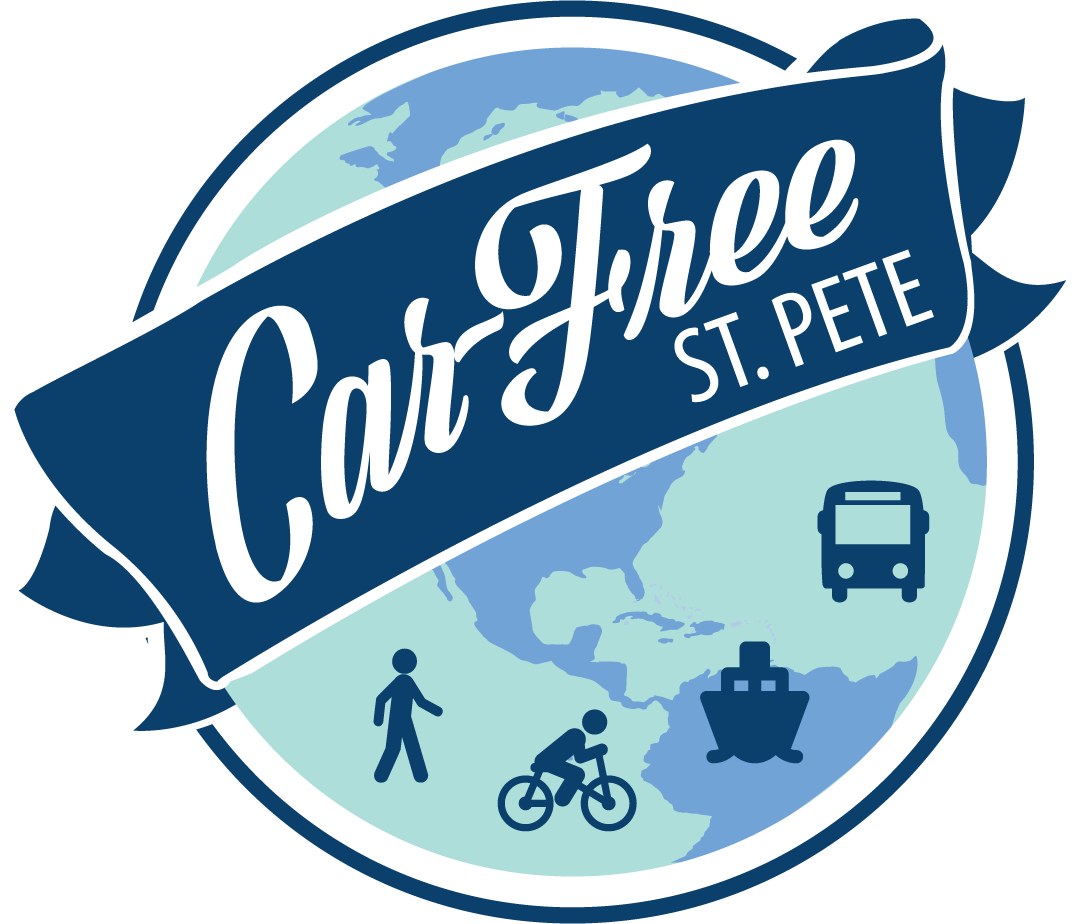 Car-Free St. Pete Logo